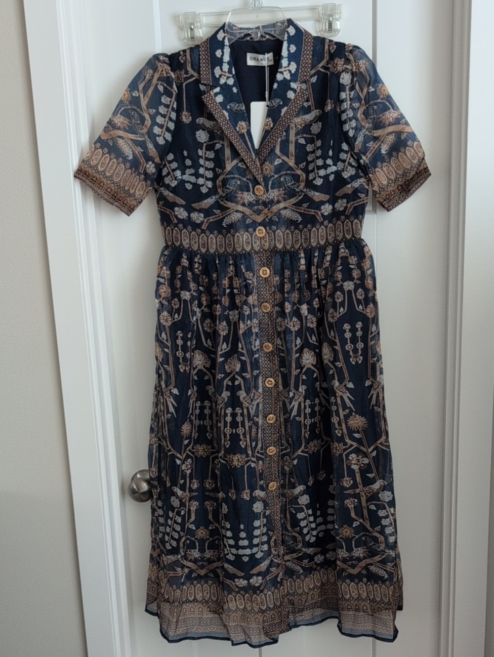 Women's Dress With Floral Pattern